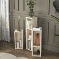 Set masute 2 piese, Hanah Home, AD106, PAL melaminat, Travertin