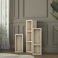 Set masute 2 piese, Hanah Home, AD106, PAL melaminat, Travertin