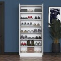 Cuier de perete, Hanah Home, EA148, 80x182.8x37.5 cm, PAL melaminat, Alb