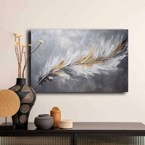Tablou decorativ, 4570GSC-009, Canvas, Lemn, Multicolor