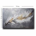 Tablou decorativ, 4570GSC-009, Canvas, Lemn, Multicolor