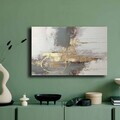 Tablou decorativ, 4570GSC-012, Canvas, Lemn, Multicolor