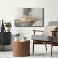 Tablou decorativ, 4570GSC-012, Canvas, Lemn, Multicolor