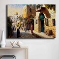 Tablou decorativ, 70100GSC-023, Canvas, Lemn, Multicolor
