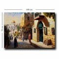 Tablou decorativ, 70100GSC-023, Canvas, Lemn, Multicolor