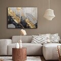 Tablou decorativ, 70100GSC-030, Canvas, Lemn, Multicolor