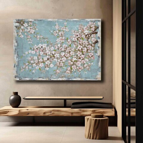Tablou decorativ, 70100softc-002, Canvas, Lemn, Multicolor