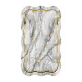 Covor, Aln600189Gr04, 80x300 cm, Poliester, Gri