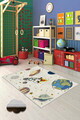 Covor, WOOKECE048, 80x300 cm, Poliester, Multicolor