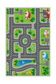 Covor, WOOKECE051, 80x200 cm, Poliester, Multicolor