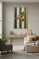 Tablou decorativ, Huhu3118, Canvas, Cadru din aluminiu (Grosime: 5 cm), Multicolor