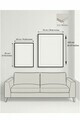 Tablou decorativ, Huhu3118, Canvas, Cadru din aluminiu (Grosime: 5 cm), Multicolor