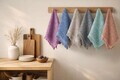 Set prosoape, L'essentiel Maison, Textured Asorti, Bumbac, Multicolor