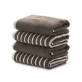 Set prosoape, L'essentiel Maison, Stripe Melange, Bumbac, Antracit