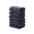 Set prosoape, L'essentiel Maison, Carefree, Bumbac, Gri inchis