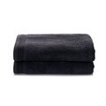 Set prosoape de baie, L'essentiel Maison, Unceasing, Bumbac, Negru