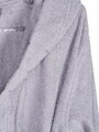 Halat de baie, L'essentiel Maison, Supreme, Bumbac, Gri