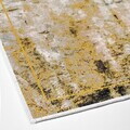 Covor, M12271, 80x150 cm, Poliester, Galben mustar