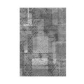 Covor, F5132 v2, 80x200 cm, Poliester, Gri