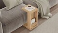 Masuta, Hanah Home, MIN1-S, 32x42x55 cm, PAL, Stejar