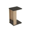 Masuta, Hanah Home, MIN1-SA, 32x42x55 cm, PAL, Stejar / Antracit