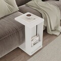 Masuta, Hanah Home, MIN1-W, 32x42x55 cm, PAL, Alb
