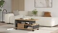 Masuta de cafea, Hanah Home, MIN9-SA, 90x42.5x51 cm, PAL, Stejar / Antracit