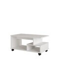 Masuta de cafea, Hanah Home, MIN9-W, 90x42.5x51 cm, PAL, Alb