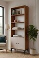 Dulap multifunctional, Hanah Home, Vıs4-Cka, 75x178x25 cm, PAL, Maro