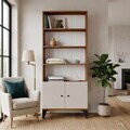 Dulap multifunctional, Hanah Home, Vıs4-Cka, 75x178x25 cm, PAL, Maro