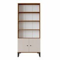 Dulap multifunctional, Hanah Home, Vıs4-Cka, 75x178x25 cm, PAL, Maro