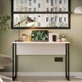 Birou, Hanah Home, Nor2-W, 100x75x55 cm, PAL, Alb
