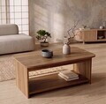 Masuta de cafea, Hanah Home, Chb1-Ce, 100x41.8x50 cm, PAL, Maro