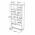 Corp biblioteca, Hanah Home, Boh4-Sw, 83.9x163.6x29.5 cm, PAL, Natural/Alb