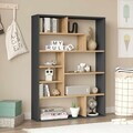 Corp biblioteca, Hanah Home, Kee1-Sa, 90x123.6x22 cm, PAL, Natural / Antracit