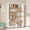 Corp biblioteca, Hanah Home, Kee1-Sw, 90x123.6x22 cm, PAL, Natural/Alb