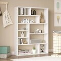 Corp biblioteca, Hanah Home, Kee1-W, 90x123.6x22 cm, PAL, Alb