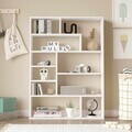 Corp biblioteca, Hanah Home, Kee1-W, 90x123.6x22 cm, PAL, Alb