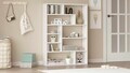 Corp biblioteca, Hanah Home, Kee1-W, 90x123.6x22 cm, PAL, Alb