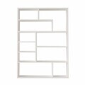 Corp biblioteca, Hanah Home, Kee1-W, 90x123.6x22 cm, PAL, Alb