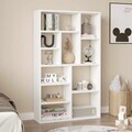 Corp biblioteca, Hanah Home, Kor1-W, 75x123.6x22 cm, PAL, Alb