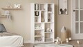 Corp biblioteca, Hanah Home, Kor1-W, 75x123.6x22 cm, PAL, Alb