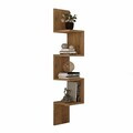 Raft de perete, Hanah Home, Wal9-A, 22x117.2x22 cm, PAL, Maro