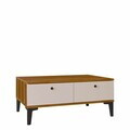 Masuta de cafea, Hanah Home, Vıs2-Cka, 90x38.6x60 cm, PAL, Maro