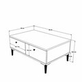 Masuta de cafea, Hanah Home, Vıs2-Cka, 90x38.6x60 cm, PAL, Maro
