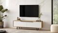 Comoda TV, Hanah Home, Boh1-Sw, 160x45.1x35.5 cm, PAL, Natural/Alb