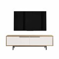 Comoda TV, Hanah Home, Boh1-Sw, 160x45.1x35.5 cm, PAL, Natural/Alb