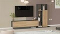Comoda TV, Hanah Home, For1-Sa, 201.2x123.6x29.5 cm, PAL, Natural / Antracit