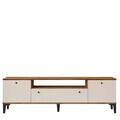 Comoda TV, Hanah Home, Vıs1-Cka, 180x55x44.5 cm, PAL, Maro