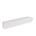 Comoda TV, Hanah Home, LUM1-W, 200x29.6x31.6 cm, PAL, Alb